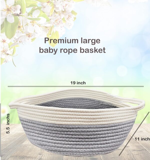 New Baby Boy/Girl Gift Basket (20 Items) for a New mom Elephant Baby Gift Set. Welcome Baby Care Package All w/Newborn Essentials Bundle for Expecting Moms Baby Shower, After Labor Unisex - Image 9